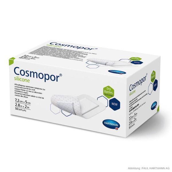 Cosmopor silicone Wundverband steril 7