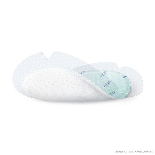 Zetuvit Plus Silicone Border Oval Saugkompressen 13 x 15