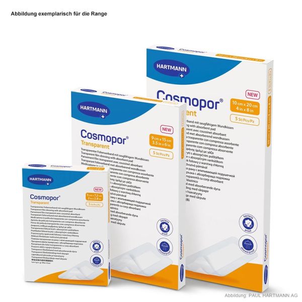 Cosmopor Transparent Wundverband steril