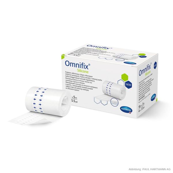 Omnifix silicone Fixiervlies 5 m x 10 cm 0