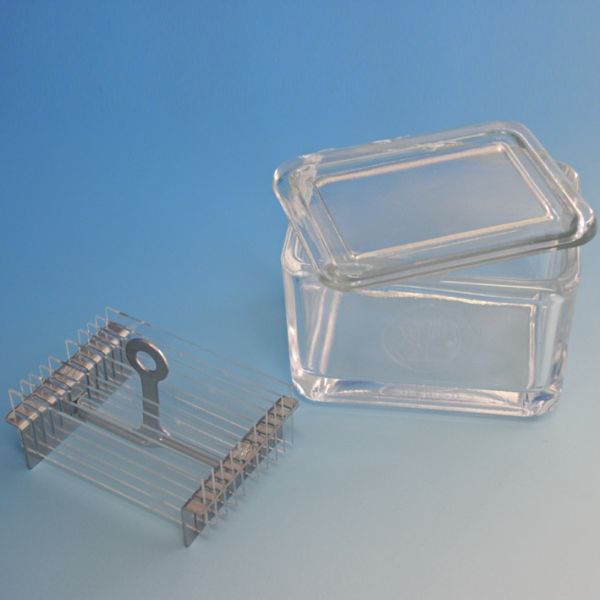 Färbetrog mit Färbeeinsatz aus Edelstahl