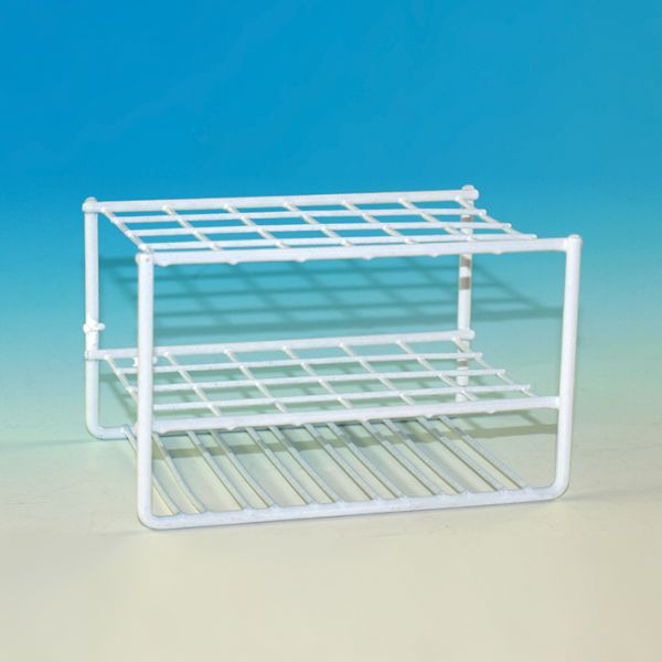 Reagenzglasgestell aus Draht für 24 Gläser bis 17 mm Ø