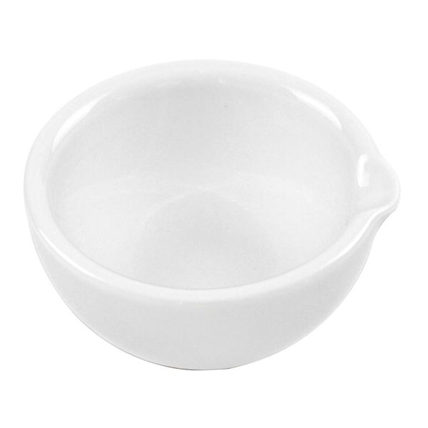 Mörser aus Porzellan mit Ausguss ca. 100 mm Ø