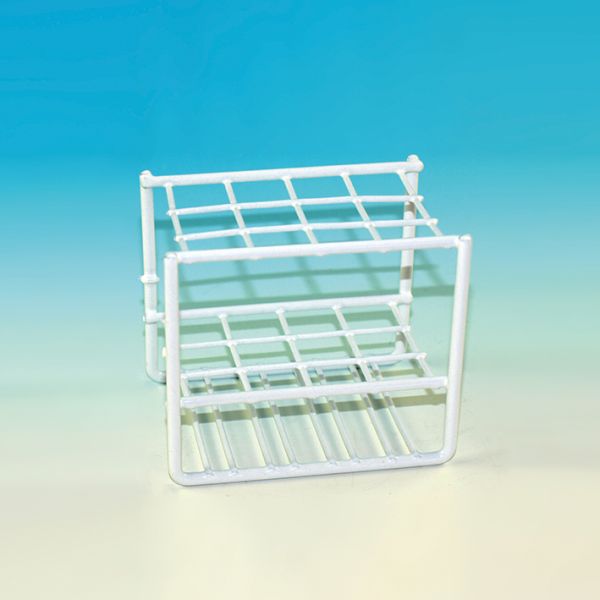 Reagenzglasgestell aus Draht für 12 Gläser bis 17 mm Ø