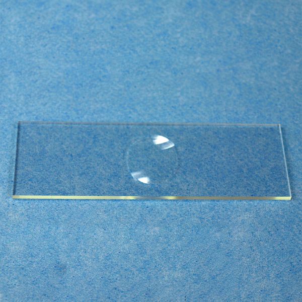 Objektträger mit 1 Vertiefung 76 x 26 mm