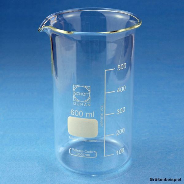 Becherglas mit Teilung 2000 ml hohe Form