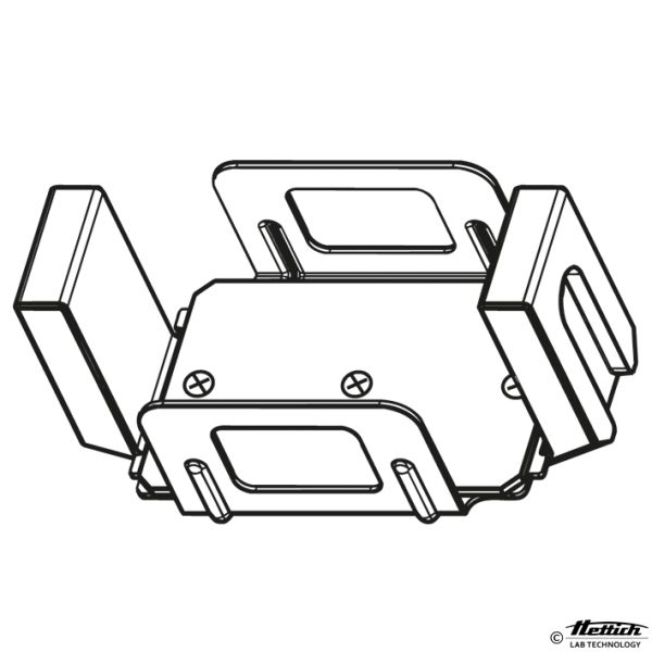 Leichtmetall-Gehänge für Mikrotiter-, Kultur-