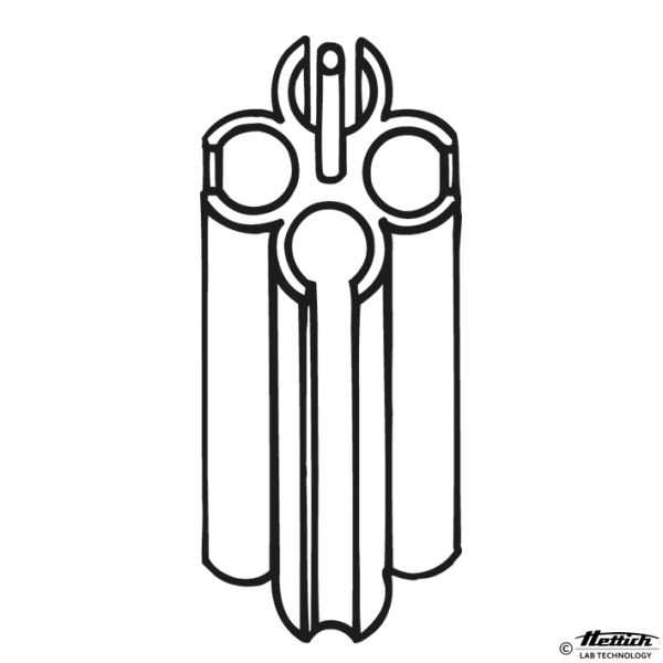 Adapter, 4-fach, Ø 17,6 x 91 mm 0