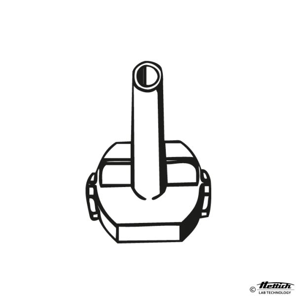 Zyto-Kammer mit Dichtung, PP, 1-fach 2 ml