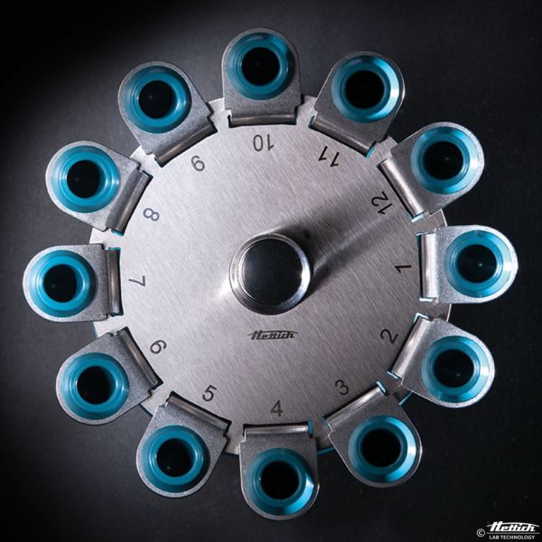 Ausschwingrotor mit Stehfuß 12-fach, ohne Gehänge