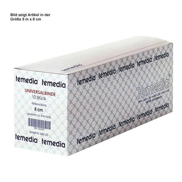 Temedia Universalbinden 5 m x 10 cm lose (10 Stck.)