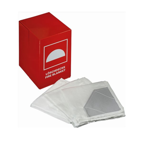 Feuerlöschdecke 160 x 180 cm, aus Thermoglasgewebe