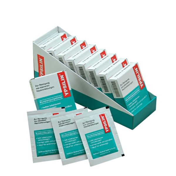 YPSILIN Wundreinigungstücher 14 x 19 cm (5 Stck.)