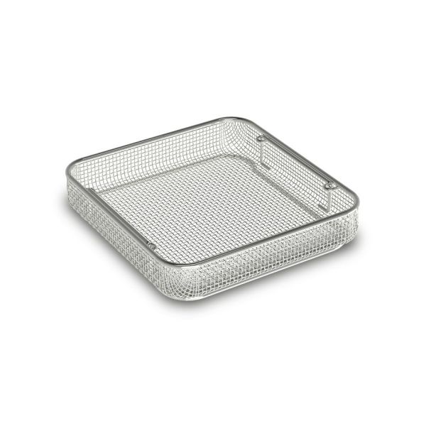 Siebschale 240 x 250 x 70 mm, mit Fallgriffen