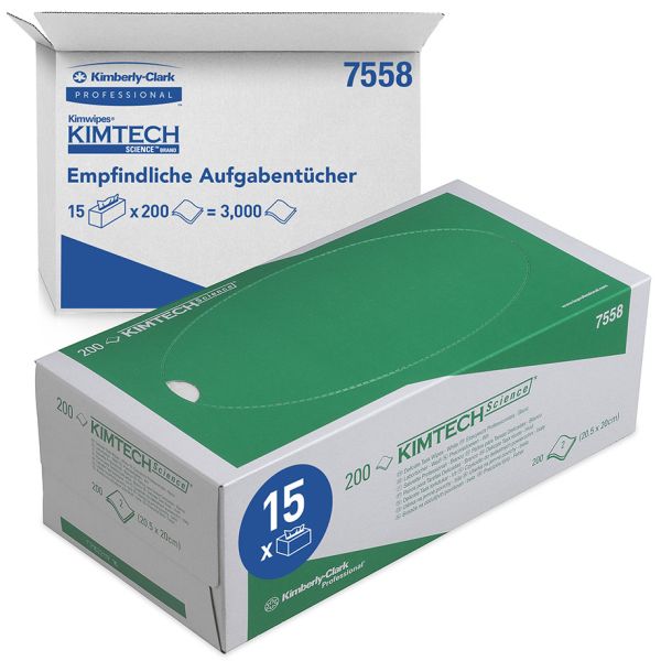 KIMTECH SCIENCE Labortücher, 2-lagig, weiß