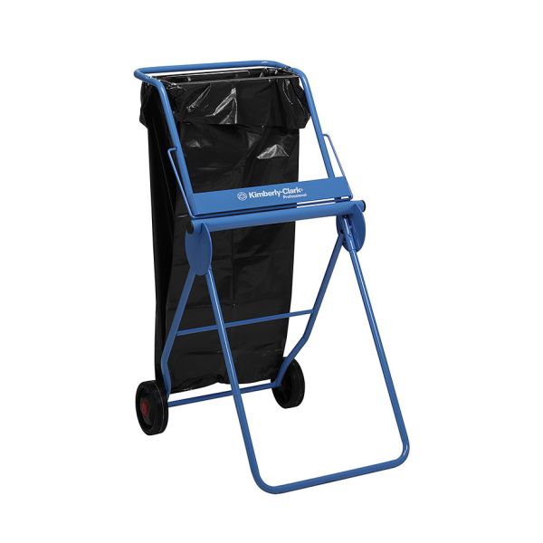 Fahrbarer Bodenständer für Großrollen, aus Metall