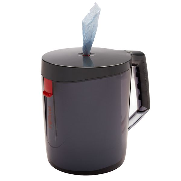 WYPALL Reach Spender transparent schwarz für Zentralentnahme