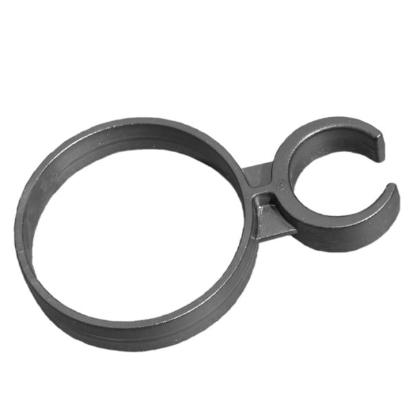 Glashalter Kunststoff, schwarz 0