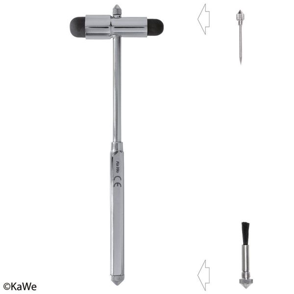 neurologischer Reflexhammer nach Buck mit Metallgriff