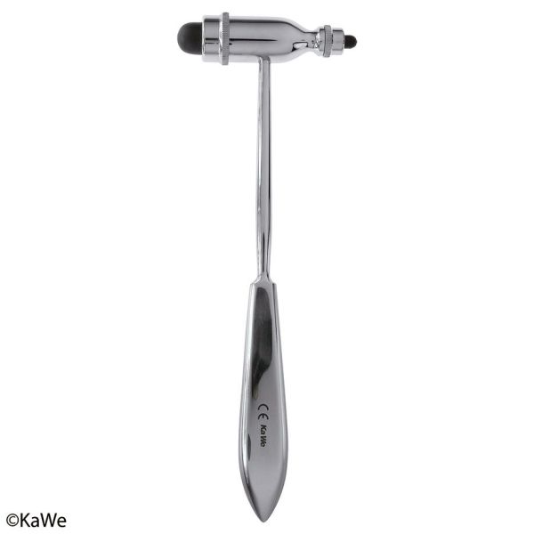 Reflexhammer nach Troemner, schwer mit Metallgriff