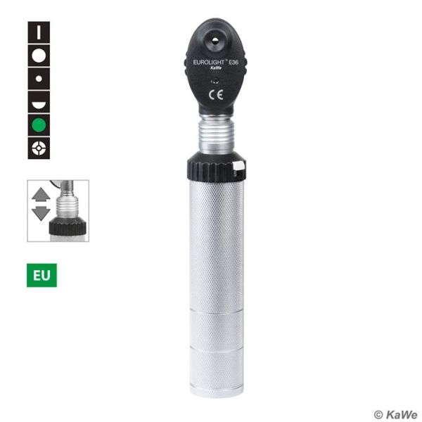 KaWe EUROLIGHT E36 Ophthalmoskop 2,5 V, XH