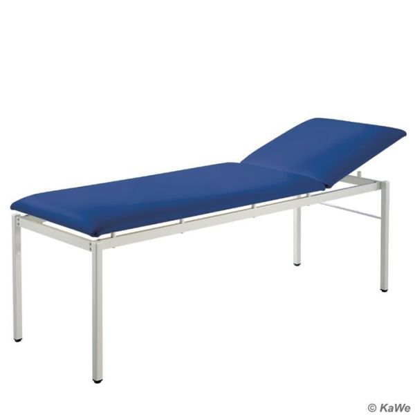 Untersuchungs-/Praxisliege Classic, blau pulverbeschichtet