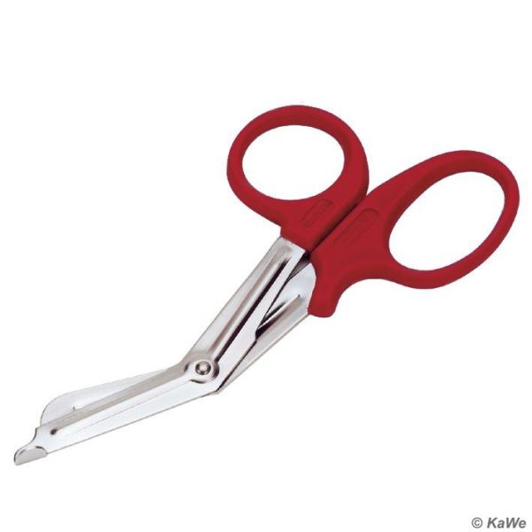 Allzweck-Verband-Schere, groß rot