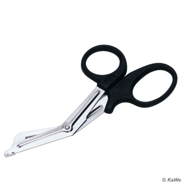 Allzweck-Verband-Schere, groß schwarz