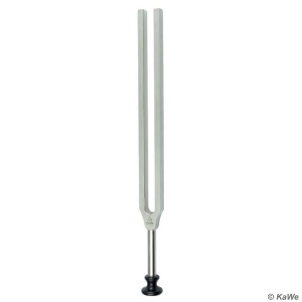 Stimmgabel nach Lucae c 128 Hz ohne Dämpfer mit Kunststofffuß