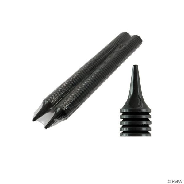 Einweg-Ohrtrichter groß, schwarz, Ø 4 mm (10 x 100 Stck.)