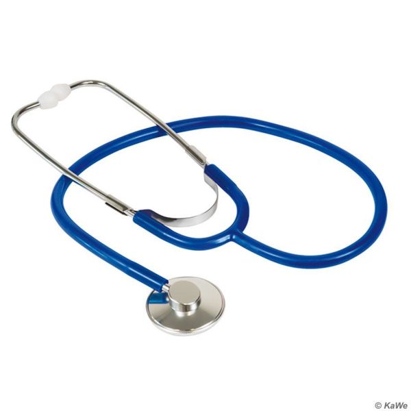 Single Stethoskop, Aluminium, blau 0