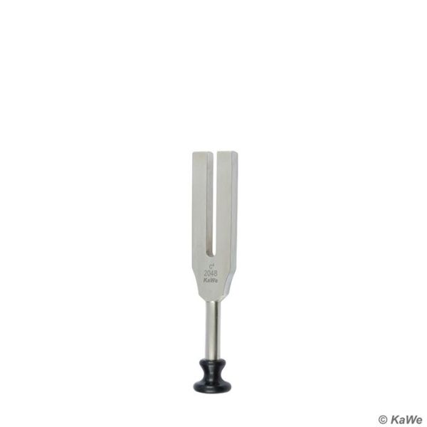 Stimmgabel nach Lucae c4 2048 Hz ohne Dämpfer mit Kunststofffuß