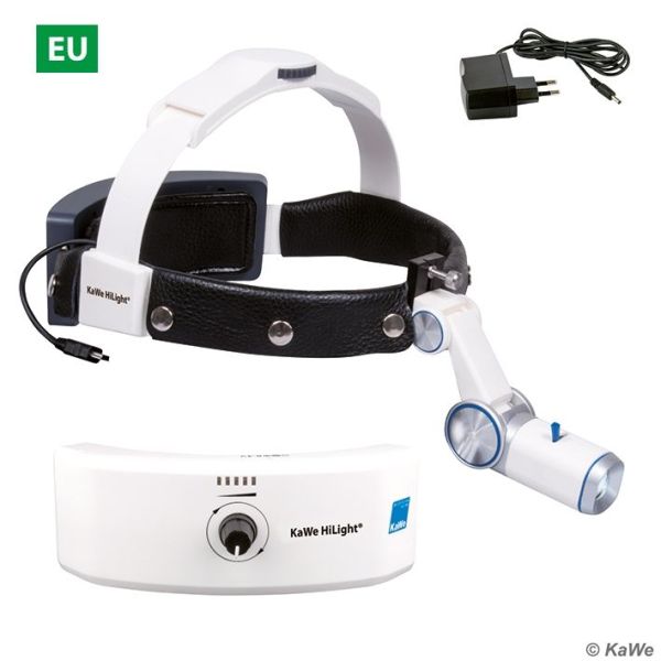 Kopfleuchte HiLight LED H-800 mit Akku für Kopfband EU-Ladestecker