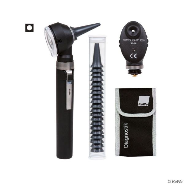 KaWe PICCOLIGHT C/E50 Otoskop-/ Ophthalmoskop-Set night LED 2
