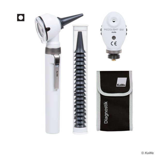 KaWe PICCOLIGHT C/E50 Otoskop-/ Ophthalmoskop-Set stone LED 2