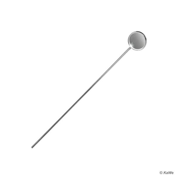 Kehlkopfspiegel Gr. 4, Ø 18 mm aus Metall