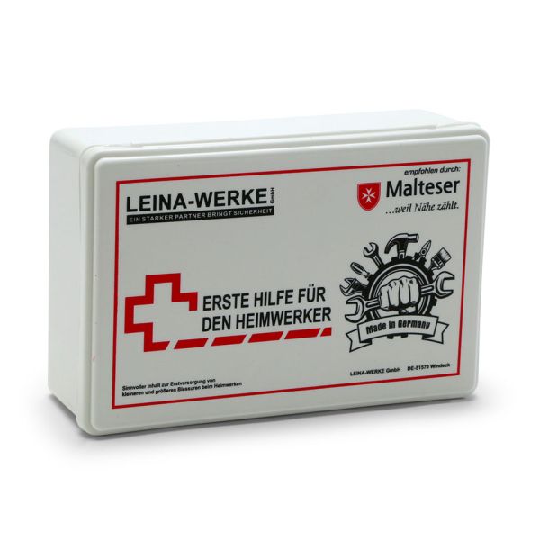 Erste-Hilfe-Set Heimwerker, weiß 0