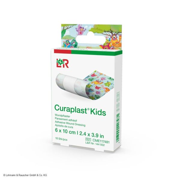Curaplast Kids, Wundpflaster 6 cm x 1 m