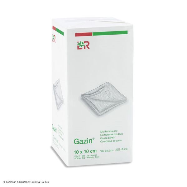 Gazin Kompressen unsteril, 16-fach