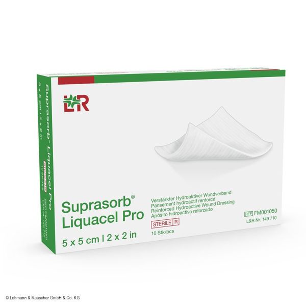 Suprasorb Liquacel Pro Kompresse steril