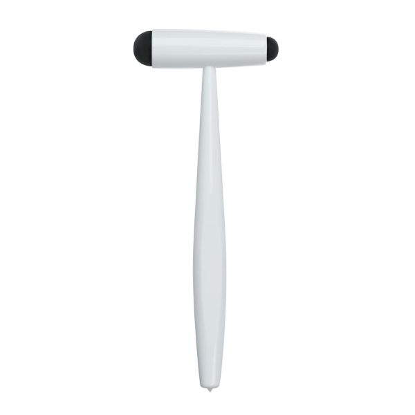 Reflexhammer nach Troemner, groß, 23 cm, Aluminium und Messing