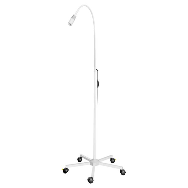 LED-Untersuchungsleuchte auf Rollstativ