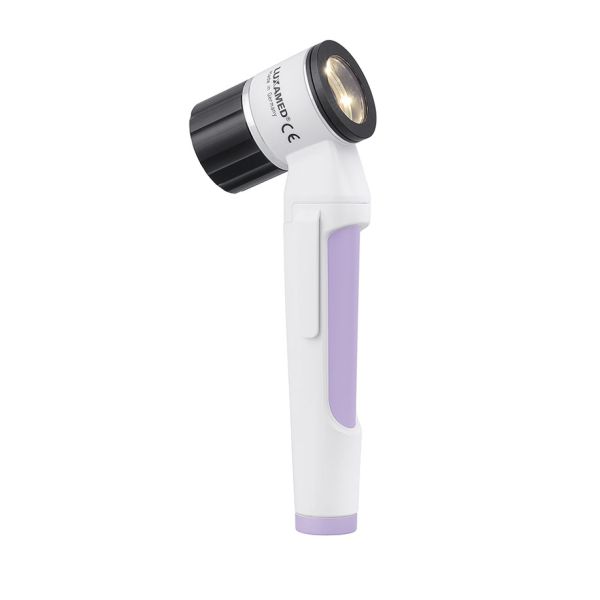 LuxaScope Dermatoskop LED 2,5 V, weiß/zartflieder