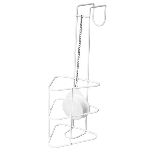 Urinflaschenhalter aus Draht mit Deckel und Kette