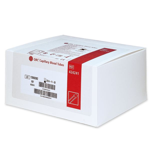Testpackung kapillare QBC-Röhrchen