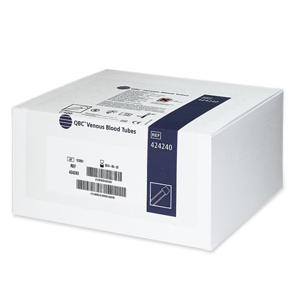 Testpackung venöse QBC-Röhrchen (100 Stck.)