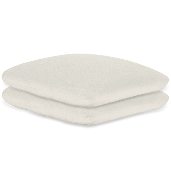 Kissenbezüge Frottee silbergrau, 40 x 40 cm