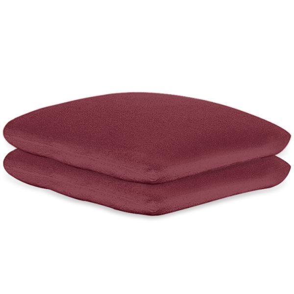 Kissenbezüge Frottee brombeer, 40 x 40 cm