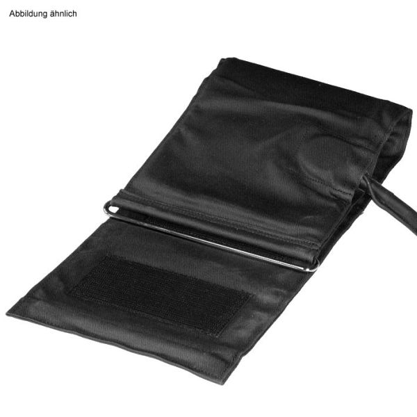 Zugbügel-Klettenmanschette f. Erwachsene (Standard) schwarz