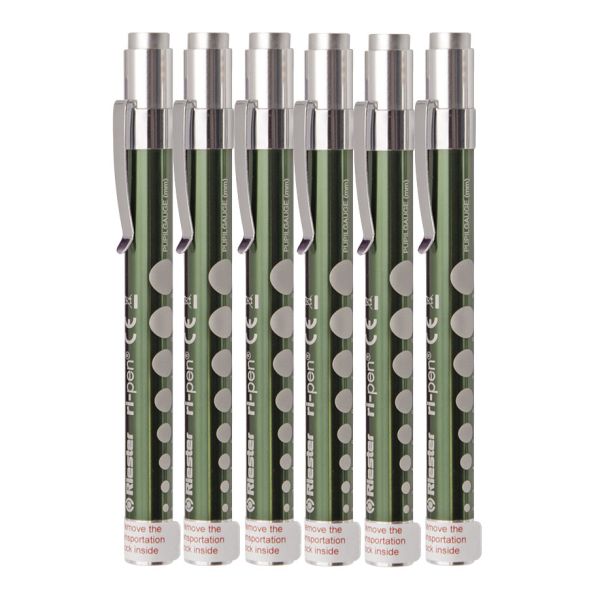 ri-pen Diagnostikleuchten, grün, LED 3 V (6 Stck.)